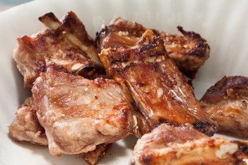 Roast pork,ribs
