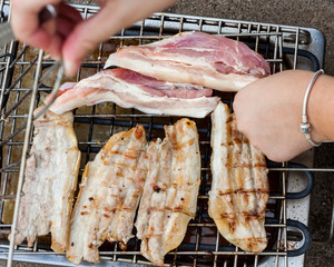 Roast pork,pork belly