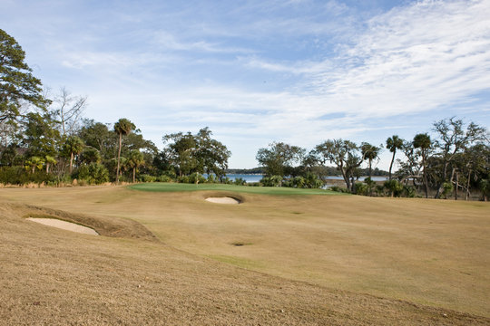 Scenic golf course