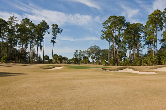 Scenic golf course