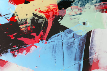 Fototapeta premium painted abstract background