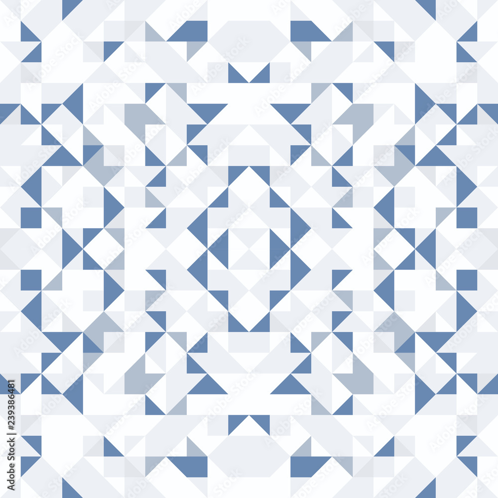 Aufkleber seamless pattern of triangles. pattern for your textiles and print design.