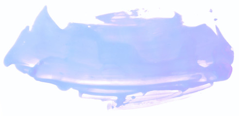 Watercolor stain blue