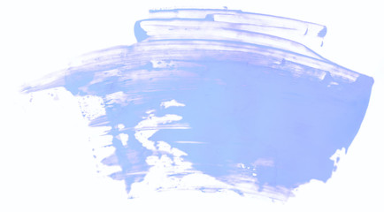 Watercolor stain blue