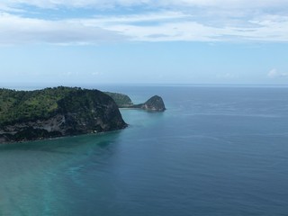 Fototapeta na wymiar Mayotte vu du ciel