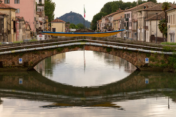 Fototapeta na wymiar Panorami dei Colli Euganei, Veneto