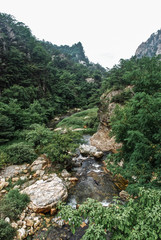 Fototapeta na wymiar Ullim Waterfall