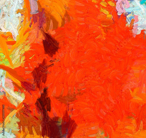 Digital Art Abstract Pattern Hand Drawing Modern Style Art