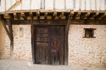 Fototapeta na wymiar Medieval village of Calatanazor in Soria