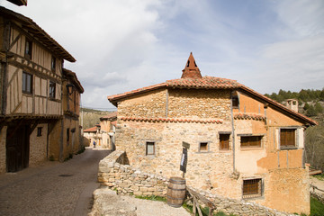 Fototapeta na wymiar Medieval village of Calatanazor in Soria