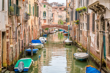 Fototapeta na wymiar Canal Venice, Italy