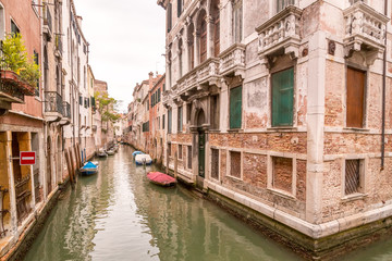 Fototapeta na wymiar Canal Venice, Italy
