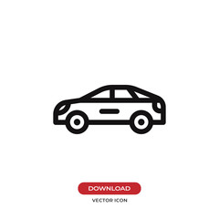 Car icon vector