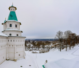 Resurrection new Jerusalem Stavropol monastery on the river Istra in the Moscow region.