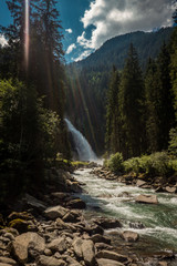 waterfall in austria