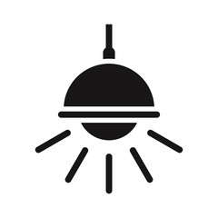Chandelier icon vector