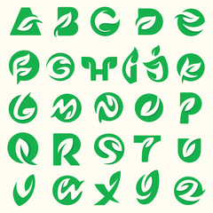 Letter Eco Set Logo