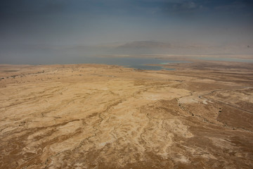 panoramic of the Judean desert