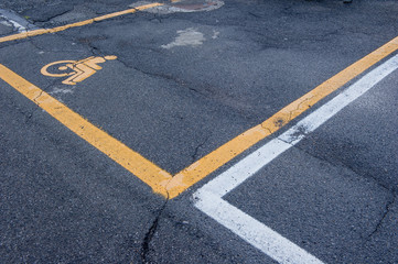 space for disabled