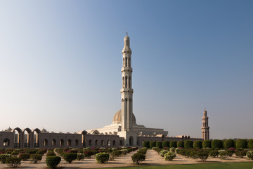 The largest mosque in Oman
