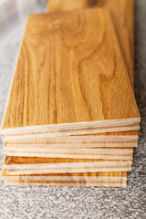 House renovation with changing of the floor from carpets to soli