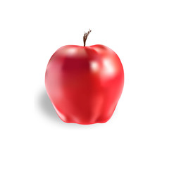The red apple image