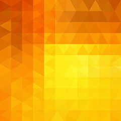 Obraz premium Abstract geometric style orange background. Orange business background Vector illustration