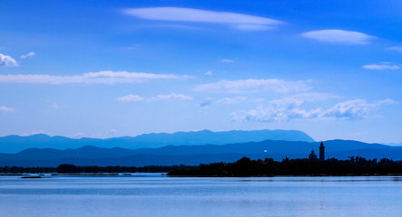 Fototapeta na wymiar Laguna di Grado