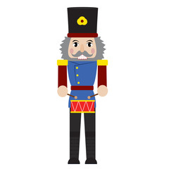Cute nutcracker soldier