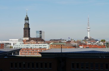 Hamburgreise in der Sonne