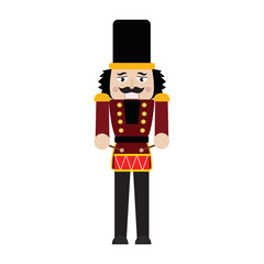 Cute nutcracker soldier