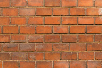 Vintage wall old brickwork, Old authentic city wall brickwork