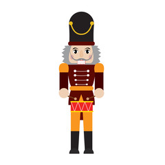 Cute nutcracker soldier