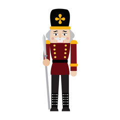 Cute nutcracker soldier