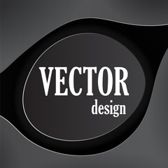 Modern banner template. Minimalist design. Geometric black and white  minimalist.