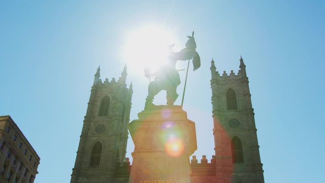 Maisonneuve Monument in Montreal