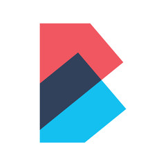 Letter B Abstract Logo
