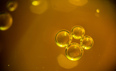 Abstract Honey Bubbles 1