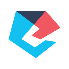 Letter E Abstract Logo
