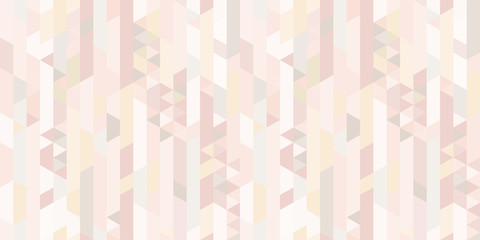 Polygonal background. Seamless mosaic pattern. Abstract geometric wallpaper of the surface. Striped multicolored backdrop. Tiled texture. Print for polygraphy, t-shirts and textiles