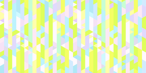 Polygonal background. Stripe pattern. Multicolored backdrop. Seamless abstract texture with many lines. Geometric colorful wallpaper with stripes. Image for flyer, shirt and textile