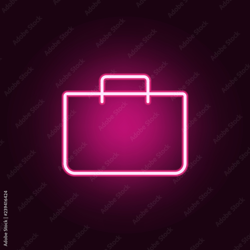 Poster diplomat icon. elements of web in neon style icons. simple icon for websites, web design, mobile app