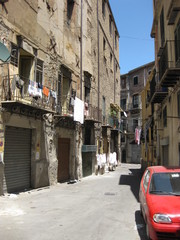 Naklejka premium Palermo, Sizilia, Italia , Strasse , Architektur