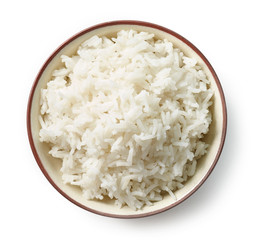 bowl of boiled rice