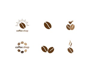 Coffee Beans Logo Template