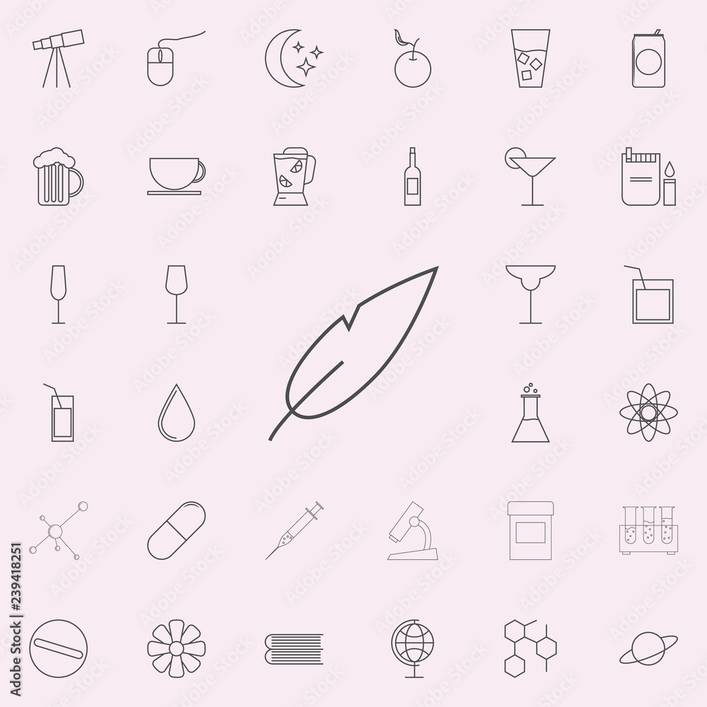 Poster pen icon. web icons universal set for web and mobile