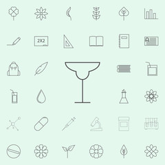 martini glass icon. web icons universal set for web and mobile