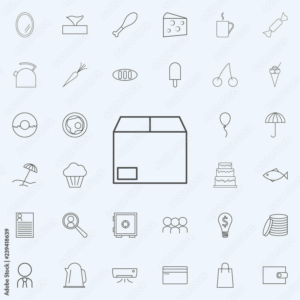 Poster freezer icon. web icons universal set for web and mobile