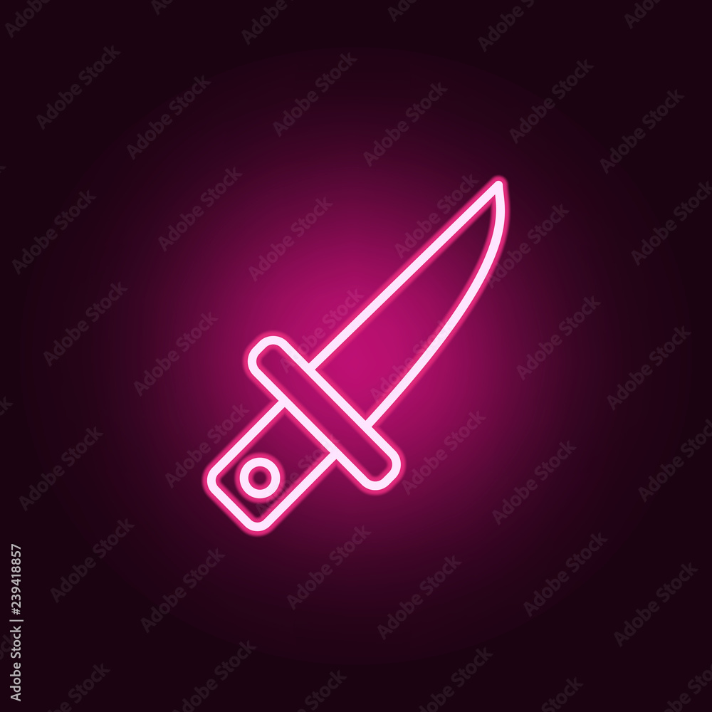 Aufkleber knife icon. web icons universal set for web and mobile