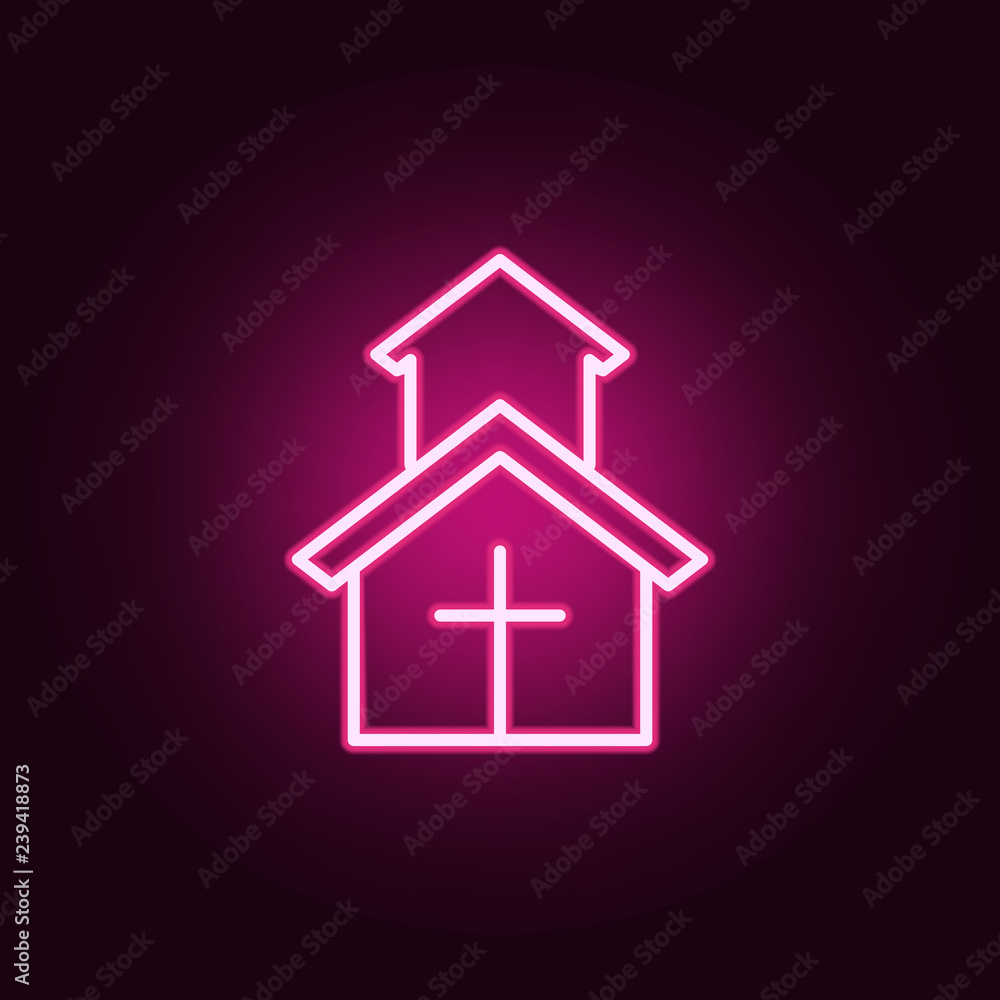 Poster church icon. web icons universal set for web and mobile